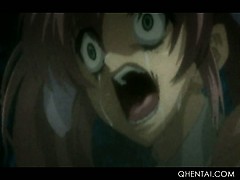 Hentai delicate sex slave gets cunt fucked brutally in